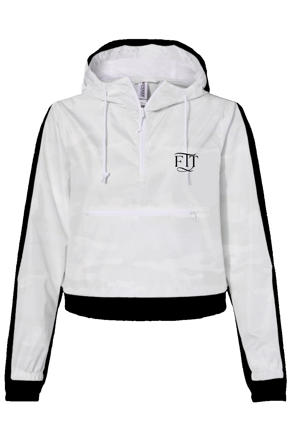 Lightweight Pullover Crop Windbreaker
