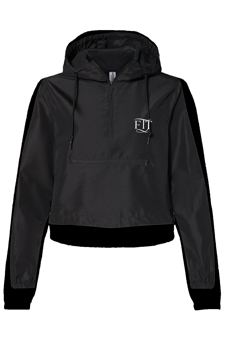 Lightweight Pullover Crop Windbreaker